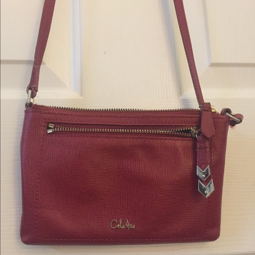 Cole Haan red crossbody